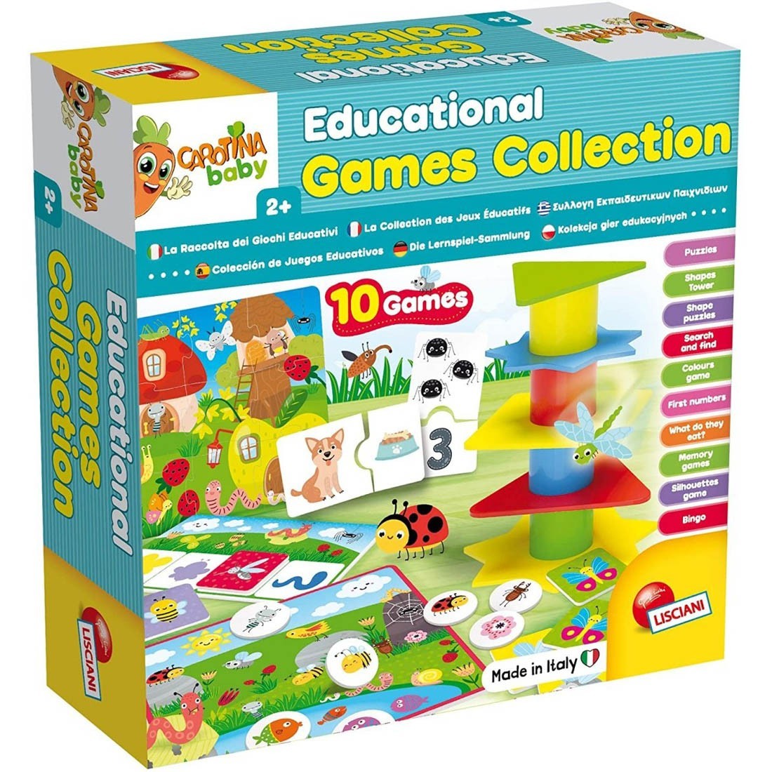 Carotina Baby - Educational Games Collection სამაგიდო თამაში