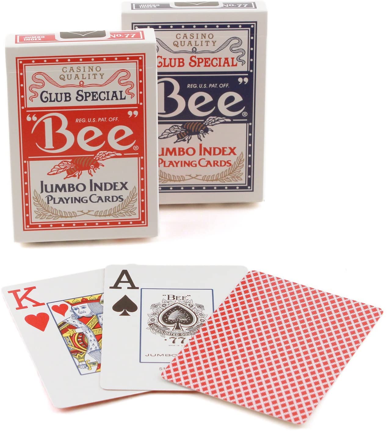 Playing Cards Bee Jumbo Index - ბანქოს დასტა