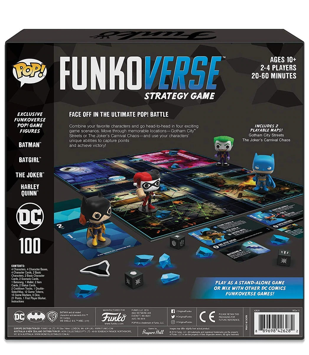 POP! Funkoverse - DC Comics - Base Set სამაგიდო თამაში