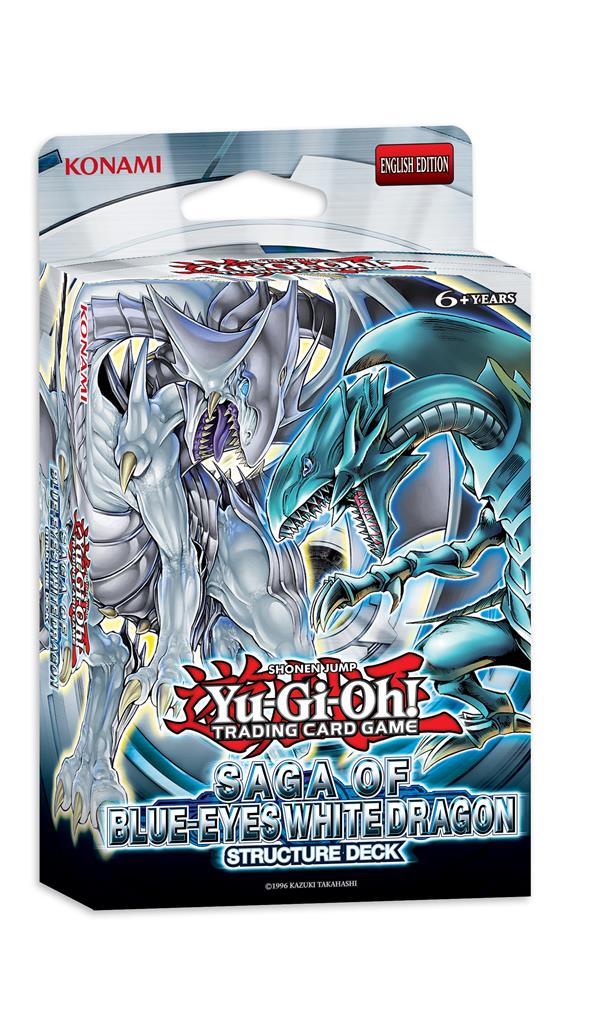 YGO - Structure Deck Saga of Blue-Eyes White Dragon Unlimited Ed. (8 Decks)