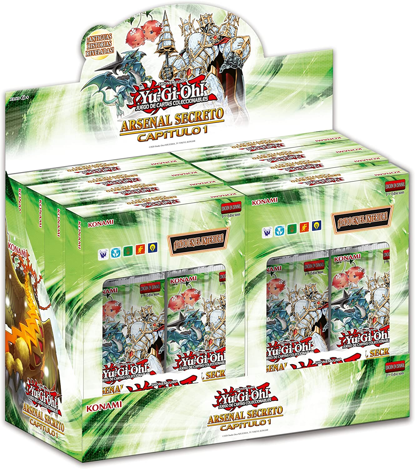 Yu-Gi-Oh - Hidden Arsenal Chapter 1 Display (8 Units) -  EN სამაგიდო თამაში