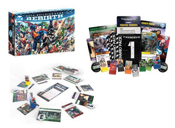 DC Deck Building Game Rebirth Board Game