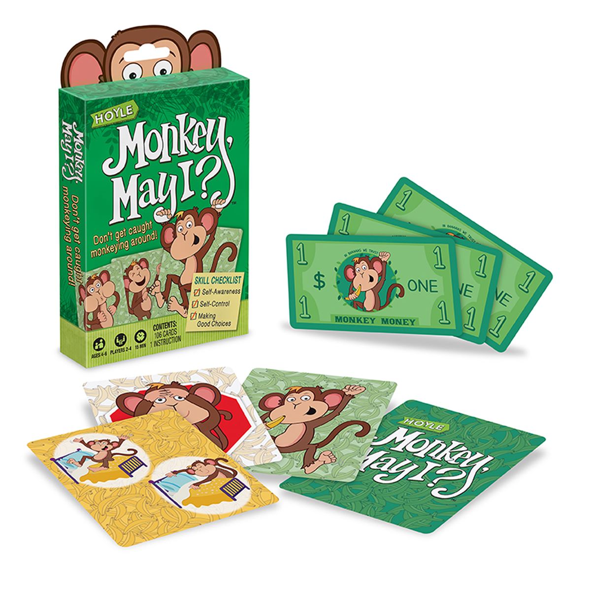 Child Card Games: Monkey May I − სამაგიდო თამაში