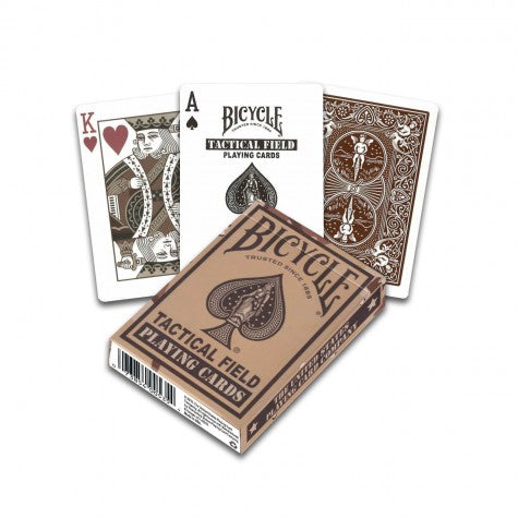 Bicycle Tactical Field Green / Brown Playing Cards