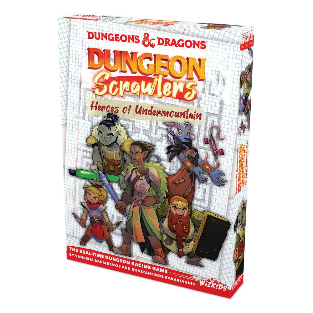 Dungeons & Dragons: Dungeon Scrawlers: Heroes of Undermountain სამაგიდო თამაში