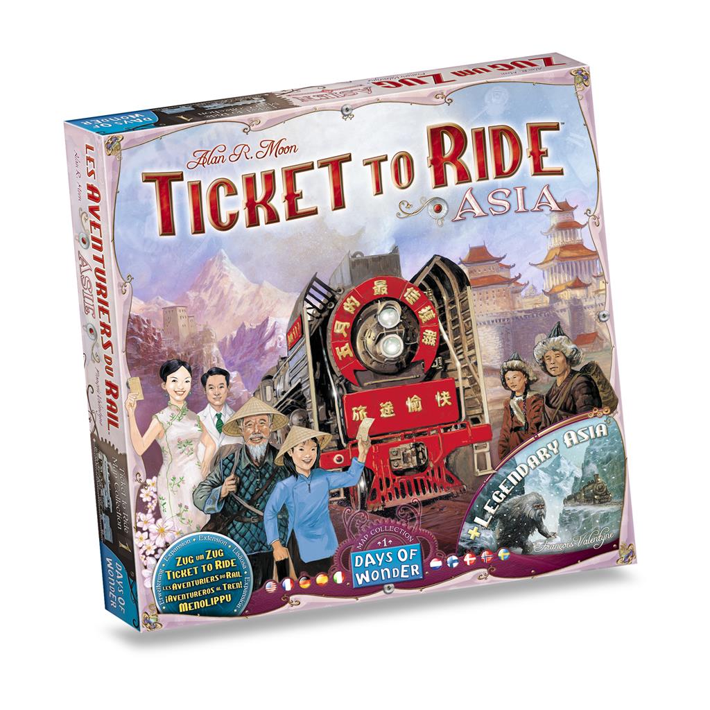 Ticket to Ride - Asia/Legendary Asia Expansion