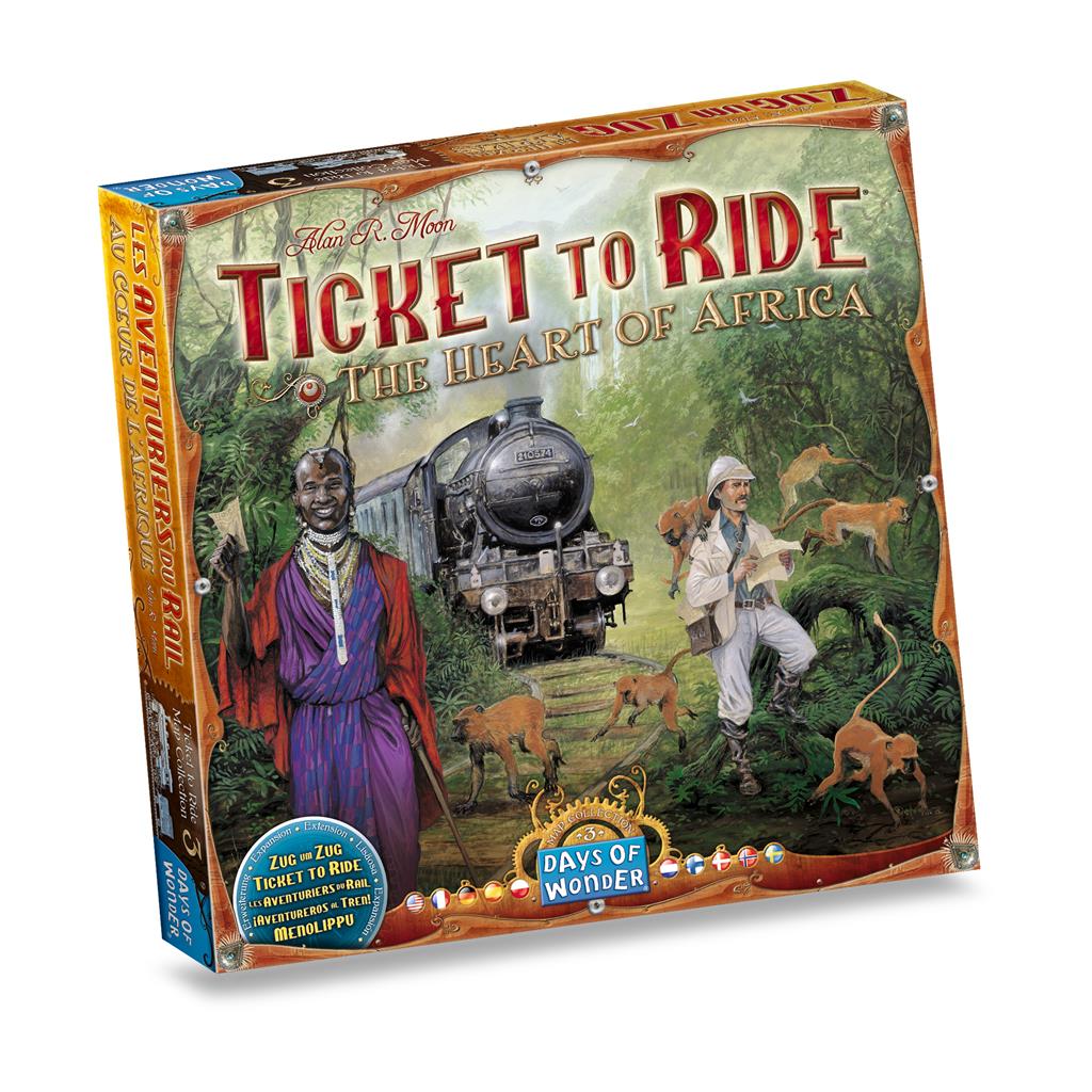 Ticket to Ride - Africa Expansion Board Game