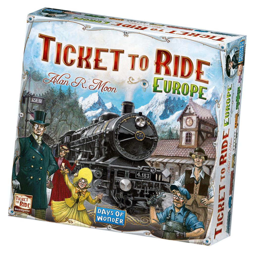Ticket to Ride - Europe - English სამაგიდო თამაში