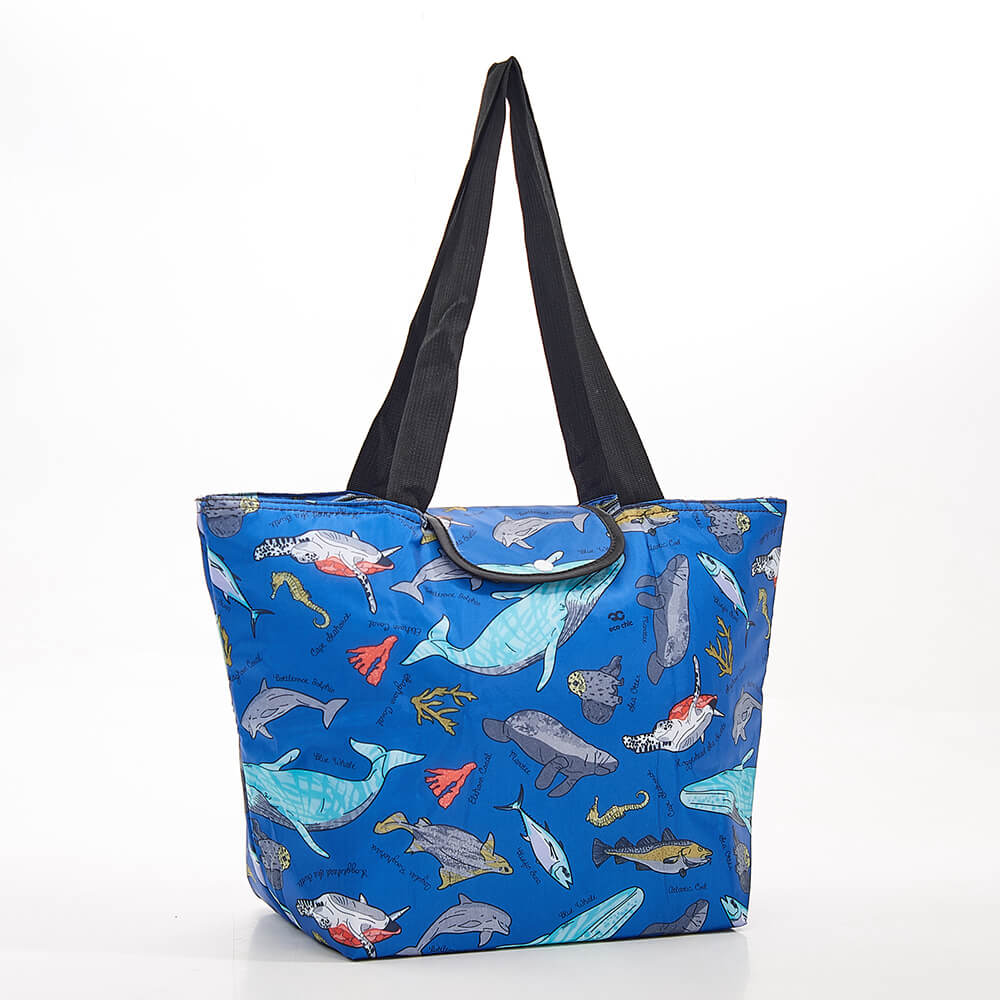 Blue Sea Creatures Large Cool Bag - ჩანთა