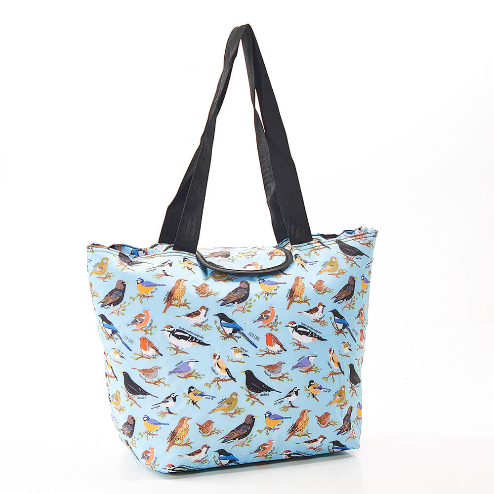 Blue Wild Birds Large Cool Bag - ჩანთა