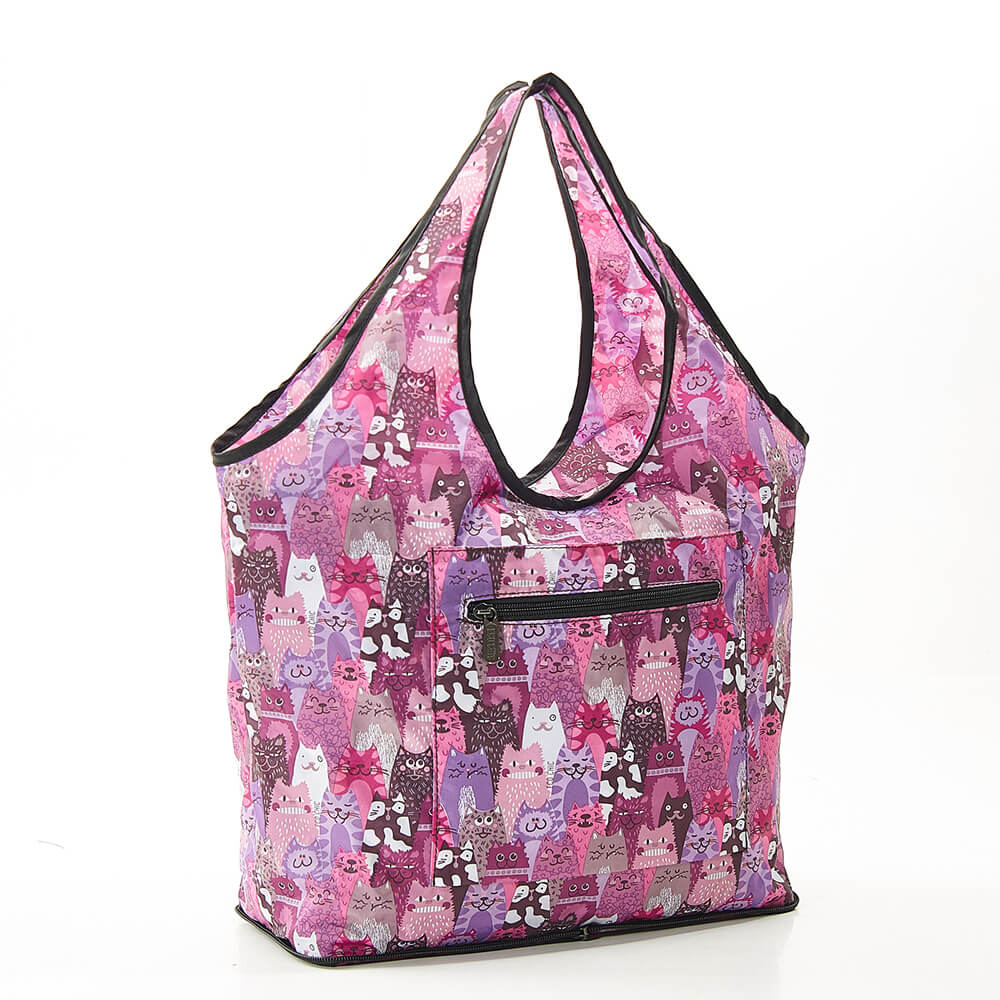 Purple Cats Weekend Bag - ჩანთა