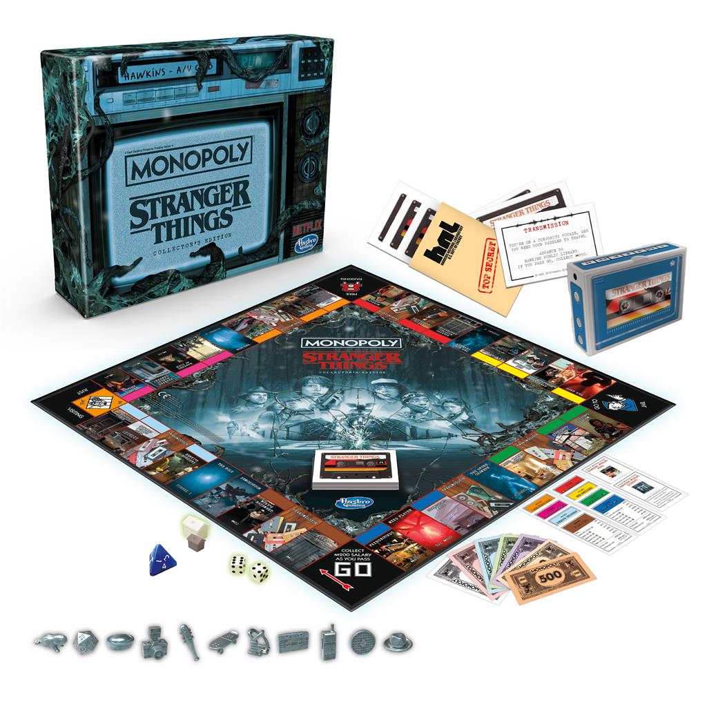 Monopoly Stranger Things Collector's Edition Board Game