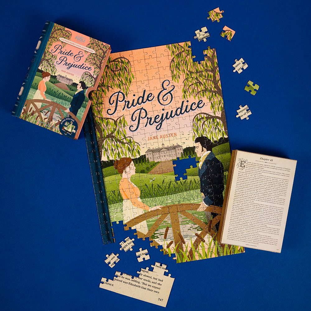 Pride and Prejudice-252 Piece Double-Sided Jigsaw ფაზლი