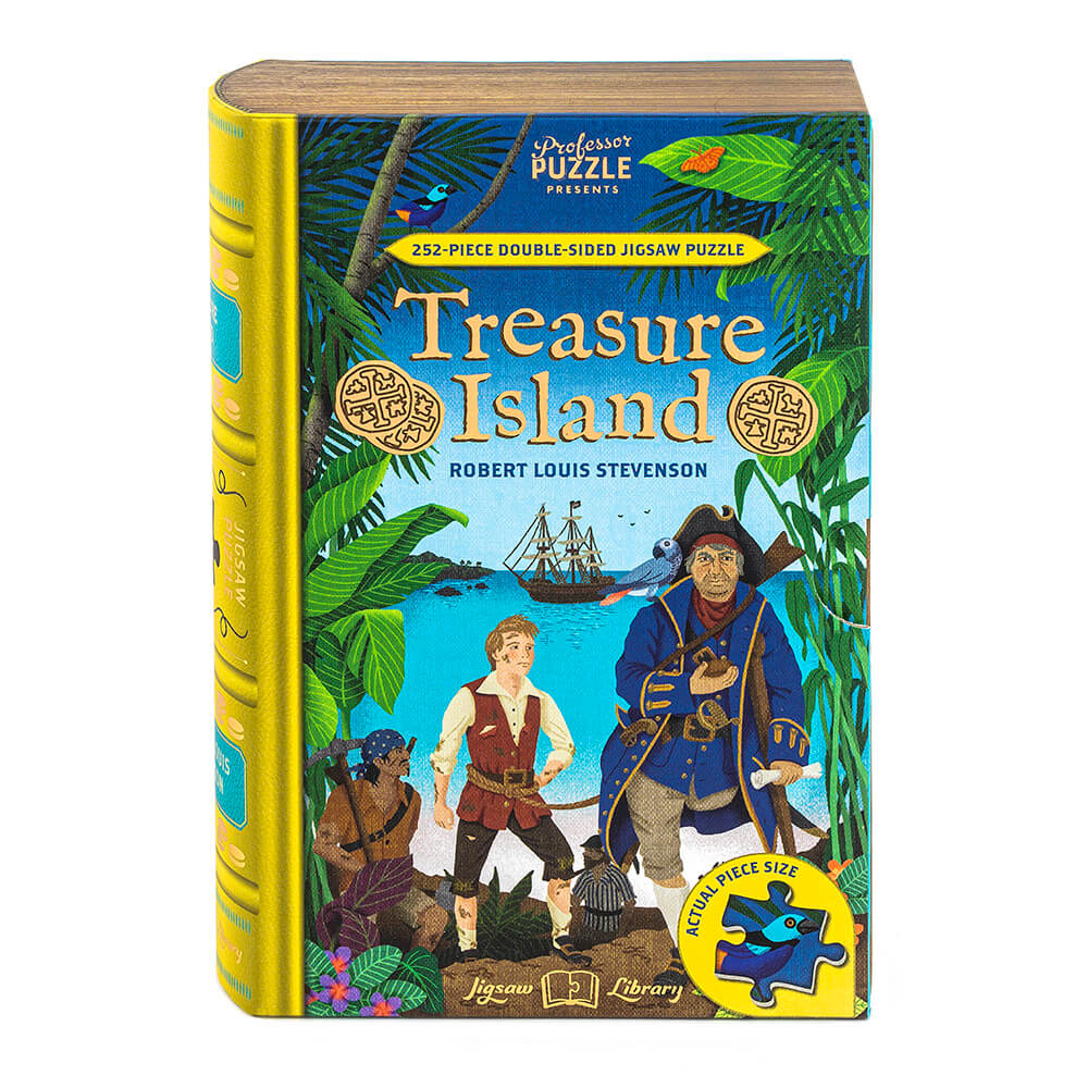 Treasure Island - 252 Piece Double-Sided Jigsaw ფაზლი