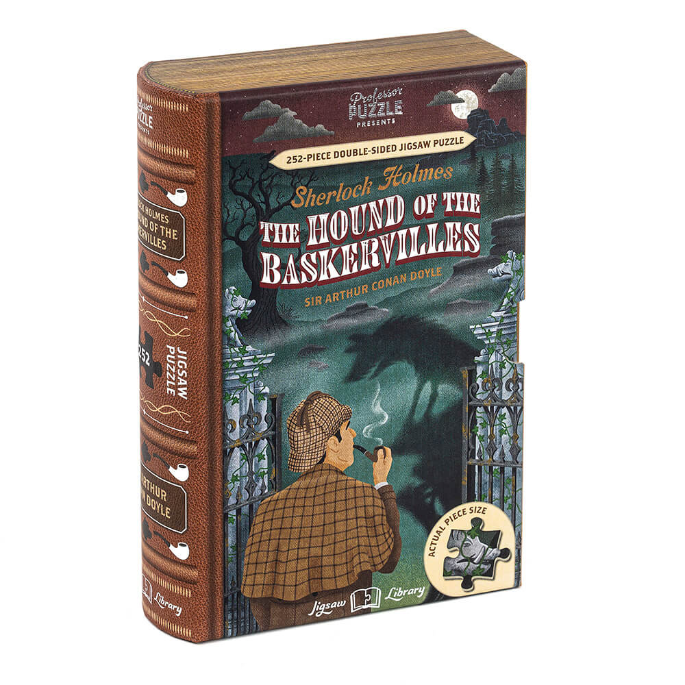 Sherlock Holmes and the Hound of the Baskervilles - 252 Piece Double-Sided Jigsaw ფაზლი