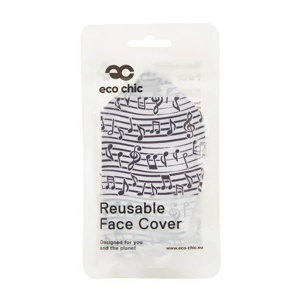 White Music Face Cover - პირბადე