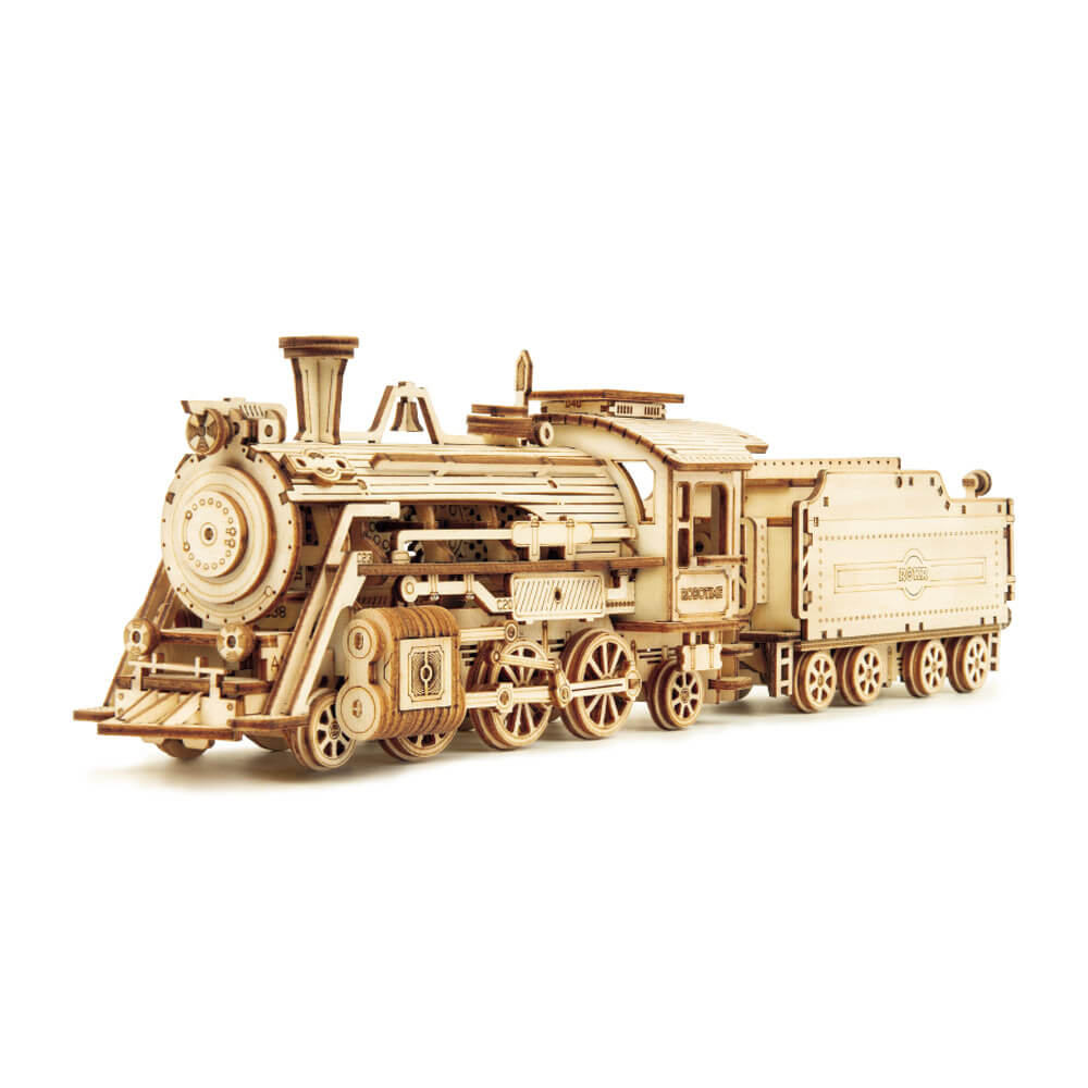 ROKR Prime Steam Express Train 3D Wooden Puzzle MC501