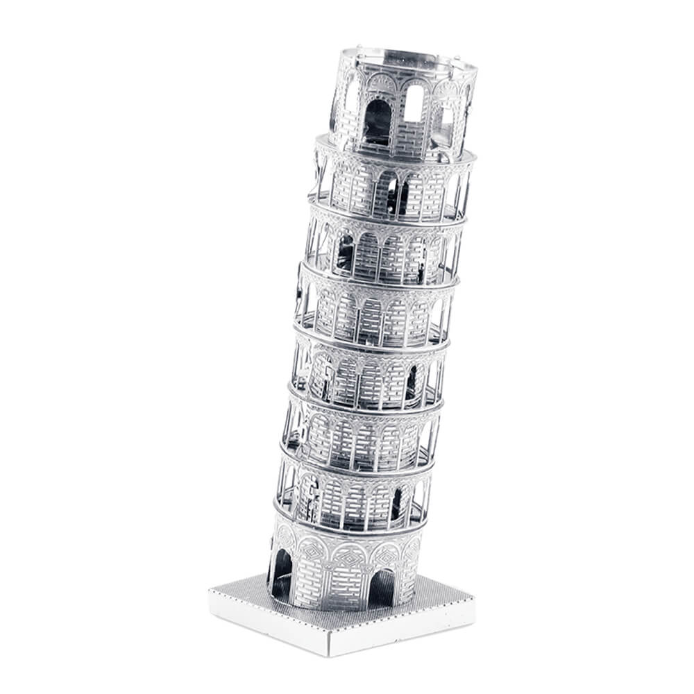 The Leaning Tower of Pisa რკინის ასაწყობი მოდელი