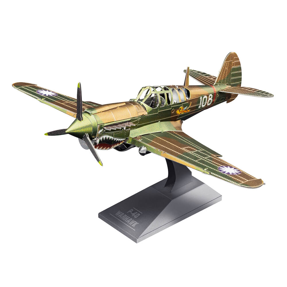 P-40 Warhawk (2s) რკინის ასაწყობი მოდელი