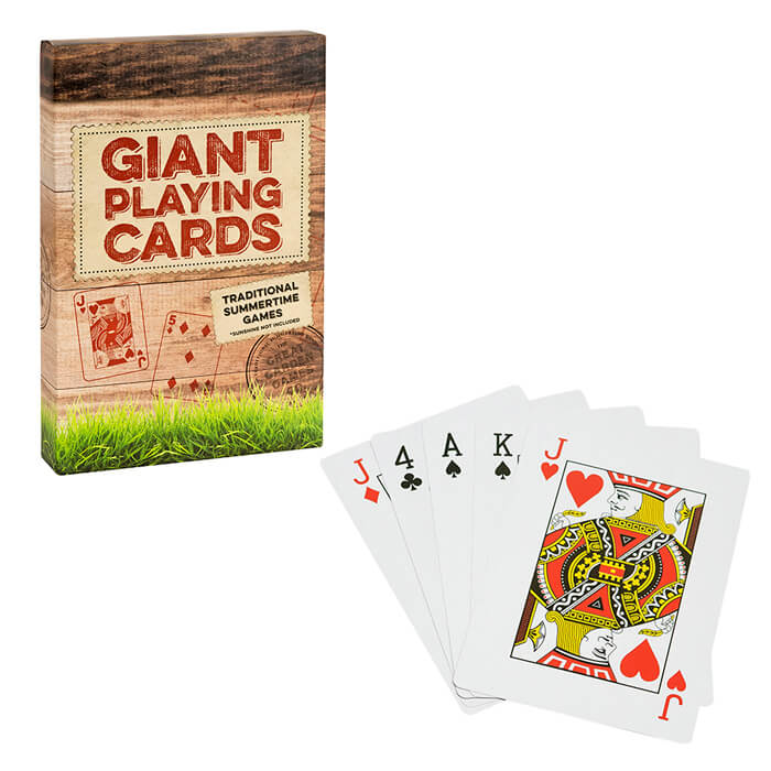 Playing Cards Giant playing cards - ბანქოს დასტა