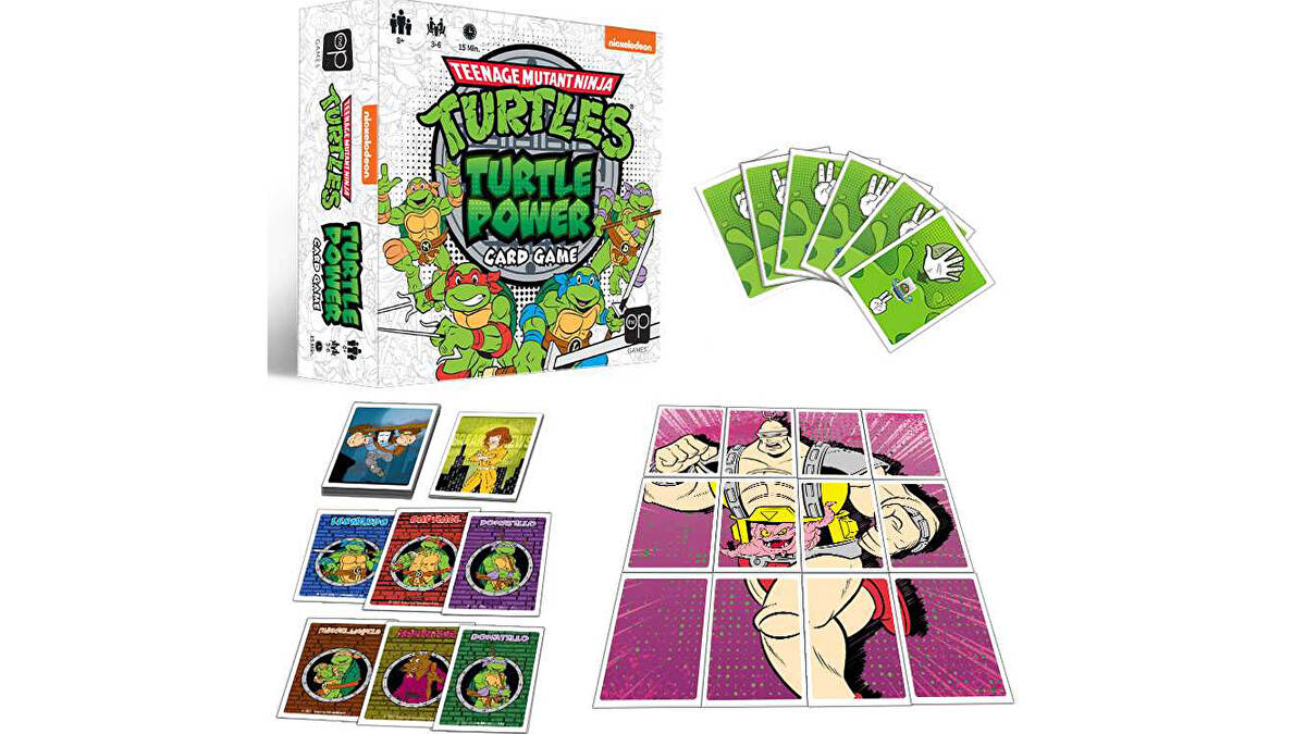 Teenage Mutant Ninja Turtles: Turtle Power Card Game საბანქო სამაგიდო თამაში