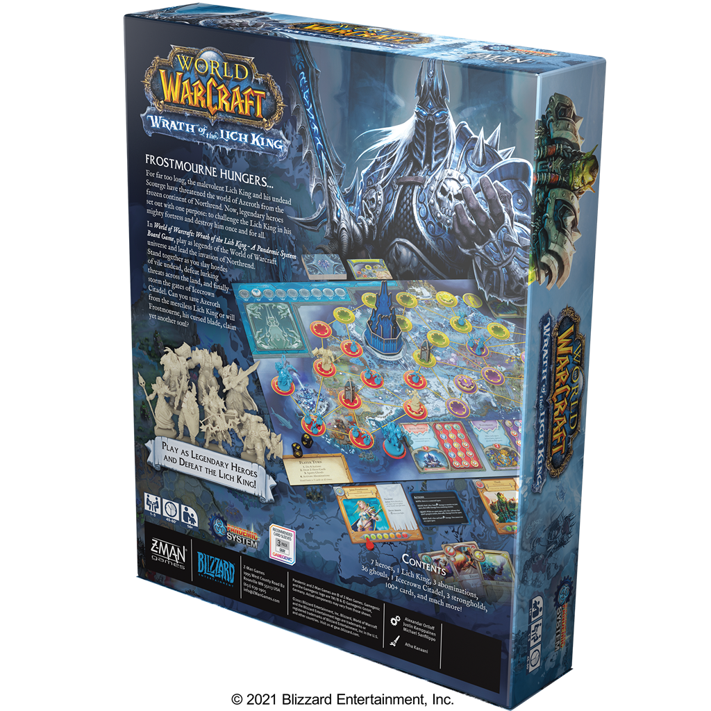 WoW Wrath of the Lich King - Pandemic System Game