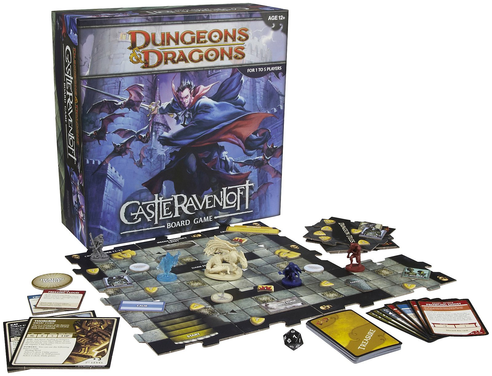 D&D Castle Ravenloft სამაგიდო თამაში